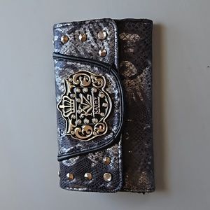 KVZ Kathy hand wallet black and grey